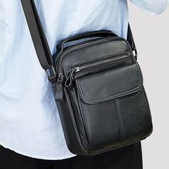 [Order] Túi đeo chéo nam da bò thật, túi đựng ipad CEC045