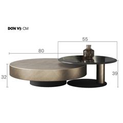[Order] Bán trà mặt kính theo phong cách tối giản của Ý