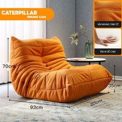 [Order] Ghế công thái học sofa lười thư giãn Caterpillar