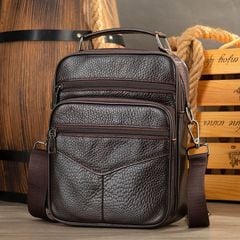 [Order] Túi đeo chéo nam da bò thật lớp 1 - CEC013