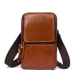 [Order] Túi đeo chéo nam da bò thật Marunt CEC009