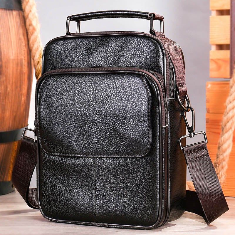 [Order] Túi đeo chéo nam, túi đựng ipad da bò thật CEC021
