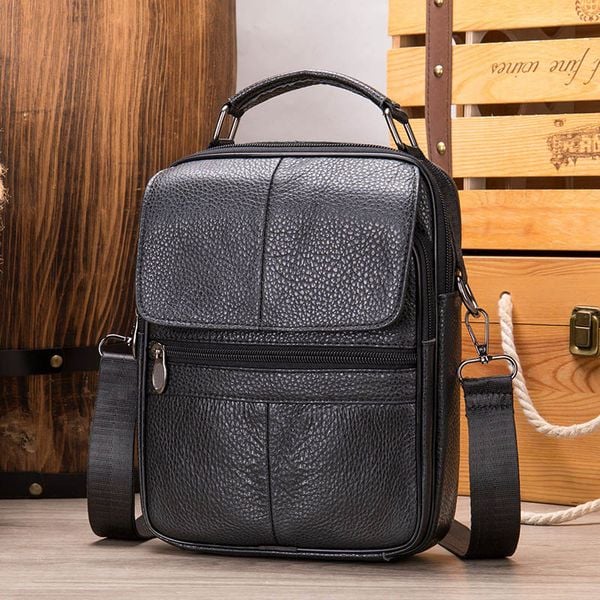 [Order] Túi đựng ipad, túi đeo chéo nam da thật CEC019