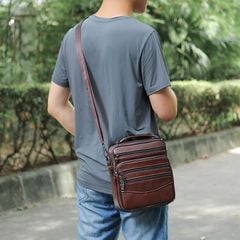 [Order] Túi đeo chéo nam da bò thật lớp 1 CEC011