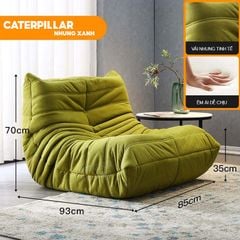 [Order] Ghế công thái học sofa lười thư giãn Caterpillar