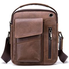 [Order] Túi đeo chéo nam, túi đựng ipad từ da bò thật CEC026