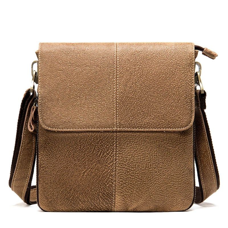 [Order] Túi đeo chéo nam, túi đựng ipad da bò thật lớp 1 CEC077