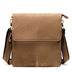 [Order] Túi đeo chéo nam, túi đựng ipad da bò thật lớp 1 CEC077