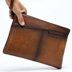 [Order] Ví nam cầm tay, ví dài da bò thật CEC185