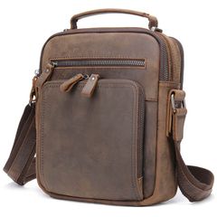 [Order] Túi đeo chéo nam, túi đựng ipad da ngựa điên CEC076
