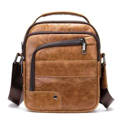 [Order] Túi đeo chéo nam, túi đựng ipad từ da bò thật CEC026