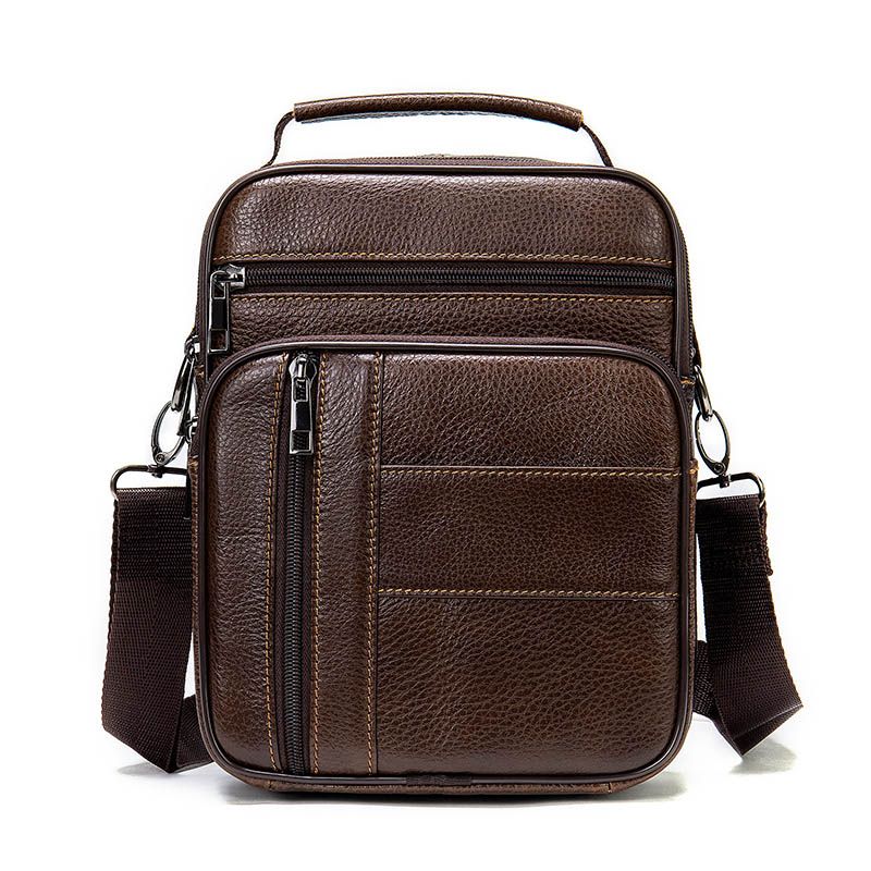 [Order] Túi đeo chéo nam da thật, đựng ipad phong cách Retro