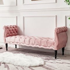 [Order] Ghế sofa thay giày đuôi giường tân cổ điển