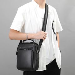 [Order] Túi đeo chéo nam, túi đựng ipad da ngựa điên CEC076
