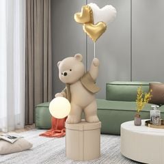 [Order] Quà tặng tân gia - Tượng đèn gift bear hoạt hình