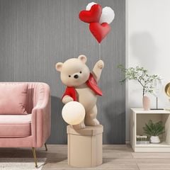 [Order] Quà tặng tân gia - Tượng đèn gift bear hoạt hình