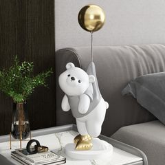 [Order] Tượng bóng bay treo gấu - Trang trí để bàn