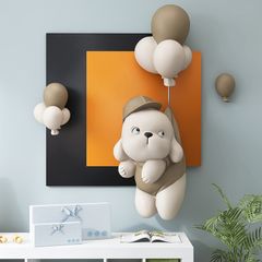 [Order] Đồ decor tường phòng ngủ, phòng khách - Tượng busted puppy