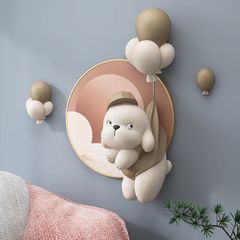 [Order] Đồ decor tường phòng ngủ, phòng khách - Tượng busted puppy