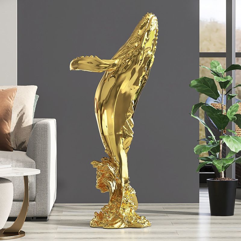 [Order] Quà tặng tân gia - Tượng decor hình cá voi
