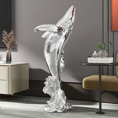 [Order] Quà tặng tân gia - Tượng decor hình cá voi