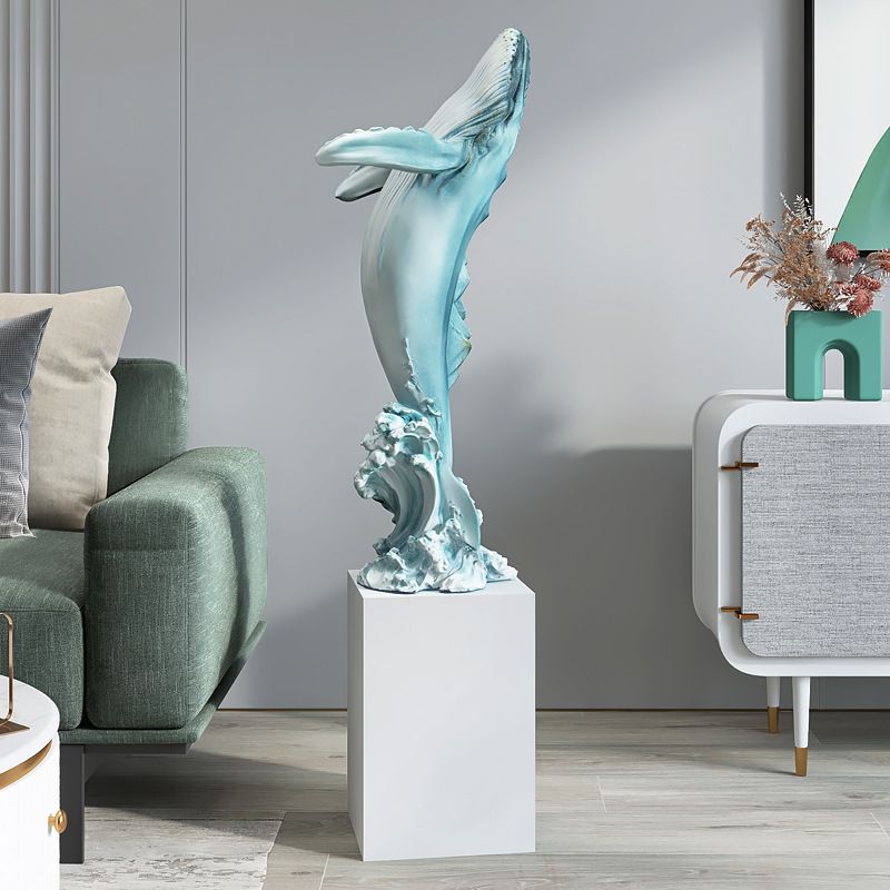 [Order] Quà tặng tân gia - Tượng decor hình cá voi