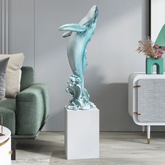 [Order] Quà tặng tân gia - Tượng decor hình cá voi