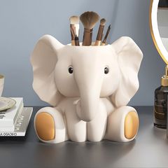 [Order] Đồ decor bàn làm việc, bàn học - Hộp đựng bút Voi kute