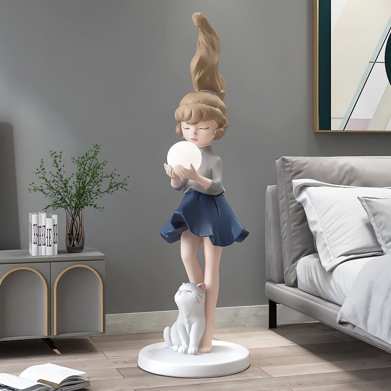 [Order] Đồ decor - Đèn decor hình cô gái
