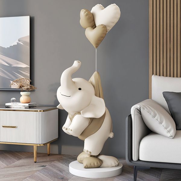 [Order] Đồ decor - Tượng Baloon Elephant trang trí phòng khách, phòng ngủ