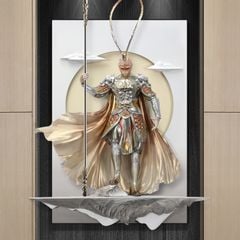 [Order] Đồ decor tường - Tranh tượng đấu chiến thắng phật