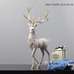 [Order] Đồ decor - tượng hươu phú quý