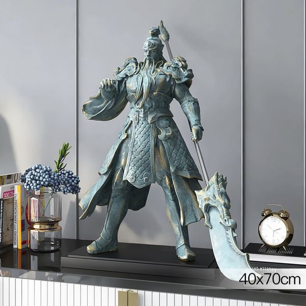 [Order] Đồ decor - Tượng Quan Vân Trường tinh xảo