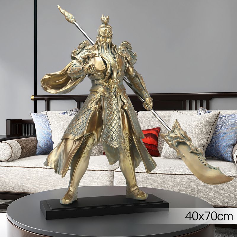 [Order] Đồ decor - Tượng Quan Vân Trường tinh xảo