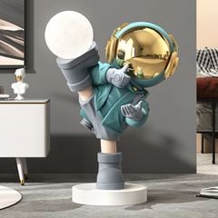 [Order] Đèn decor phòng khách, phòng ngủ - Tượng đèn Shaolin kungfu