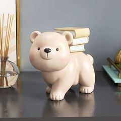 [Order] Đồ decor phòng khách - Tượng gấu trang trí