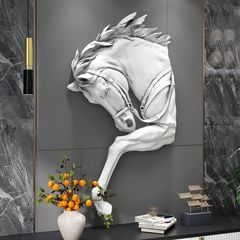 [Order] Đồ decor tường - Tranh tượng ngựa 3d cao cấp