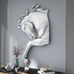 [Order] Đồ decor tường - Tranh tượng ngựa 3d cao cấp