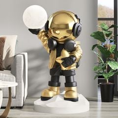 [Order] Đèn decor phòng khách - Tượng phi hành gia gio đèn cảm ứng