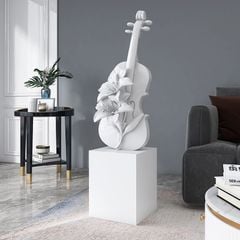 [Order] Quà tặng tân gia - Tượng lily violin trang trí phòng khách
