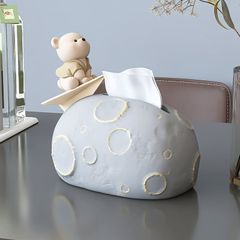 [Order] Đồ decor phòng ngủ - Hộp giấy gấu nhỏ cao cấp