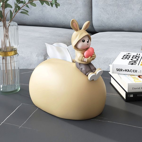 [Order] Đồ decor phòng ngủ - Hộp giấy sáng tạo hình thỏ