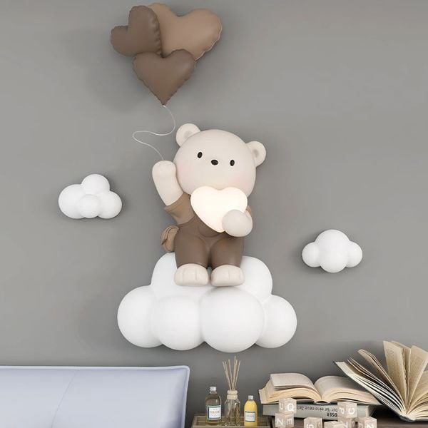 [Order] Đồ decor tường - tượng gấu fly bear dễ thương
