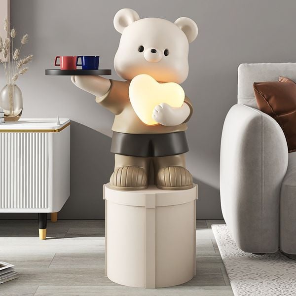 [Order] Đồ decor phòng khách - đèn decor hình gấu