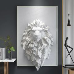 [Order] Quà tặng tân gia - Tượng lion king cao cấp trang trí phòng khách