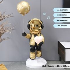 [Order] Đồ decor - Tượng Phi Hành Gia cầm bóng bay