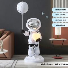 [Order] Đồ decor - Tượng Phi Hành Gia cầm bóng bay