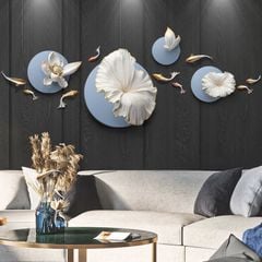 [Order] Đồ decor tường - Hoa sen treo tường phong cách Bắc Âu