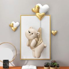 [Order] Đồ decor tường - Tượng trang trí cute bear