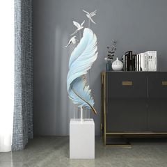 [Order] Đồ decor phòng khách - Tượng Lông Anh Vũ